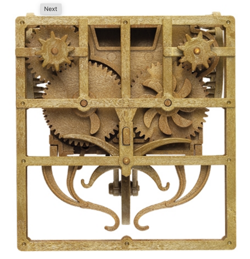 ACADEMY 18129 Da Vinci Series Self-Propelling Cart Mechanical Model Kit