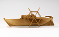 ACADEMY 18130 Da Vinci Series Paddleboat Mechanical Model Kit