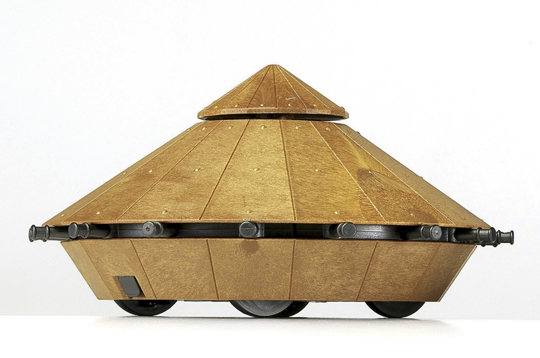 ACADEMY 18136 Da Vinci Series Armored Car Mechanical Model Kit