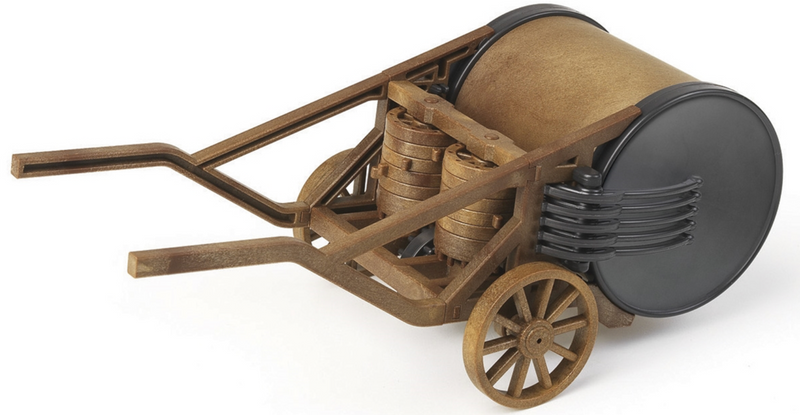 ACADEMY 18138 Da Vinci Series Drum Mechanical Model Kit