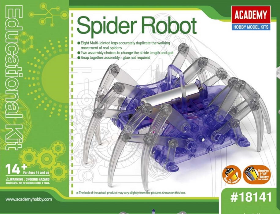 ACADEMY 18141 Spider Robot Mechanical Model Kit
