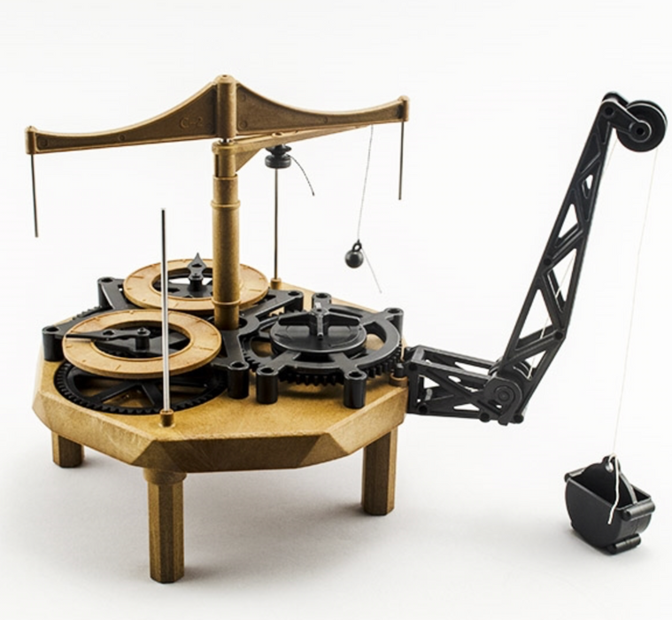 ACADEMY 18157 Da Vinci Series Flying Pendulum Clock Mechanical Model Kit