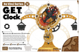 ACADEMY 18185 Da Vinci Series G.E.T. Clock Mechanical Model Kit