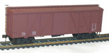 Accurail 1198 HO Scale 36' Fowler Wood Boxcar Kit Mineral Red Data Only