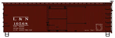 Accurail 1411 HO Scale 36' Double Sheathed Boxcar Kit Louisville & Nashville L&N 10568