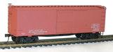 Accurail 1799 HO Scale 36' Double Sheath Fishbelly Boxcar Kit - Oxide Red Data Only