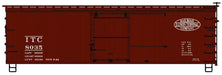 Accurail 1811 HO Scale 36' Wood Boxcar Kit Illinois Terminal ITC 8035