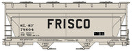 Accurail 2216 HO ACF 2-Bay Covered Hopper Kit FRISCO SLSF 78604