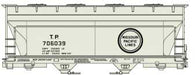 Accurail 2218 HO ACF 2-Bay Covered Hopper Kit Texas Pacific TP 706039 (Buzz Saw Logo)