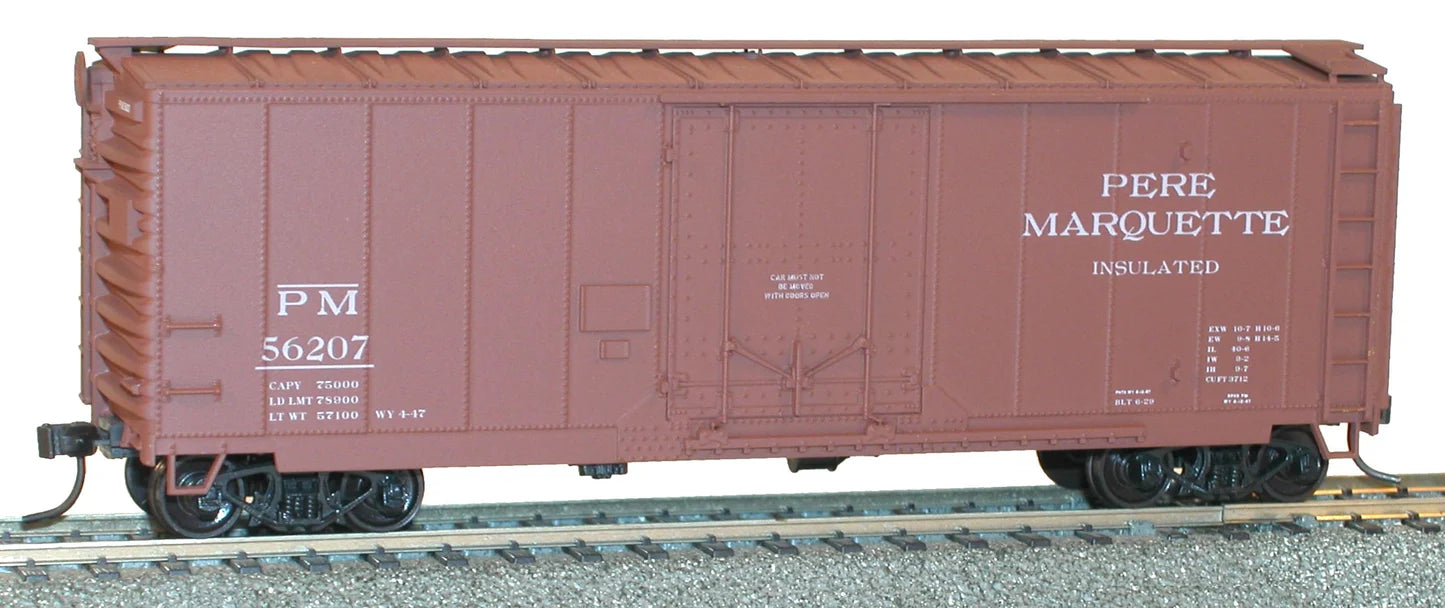 Accurail 31151 HO Scale AAR 40' Boxcar Kit Pere Marquette PM 56207