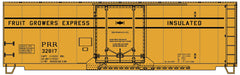 Accurail 3132 HO Scale AAR 40' Insulated Boxcar Kit Fruit Growers Express PRR 32817