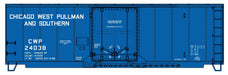 Accurail 3140 HO Scale AAR 40' Boxcar Kit Chicago West Pullman & Southern CWP 24038
