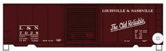 Accurail 3458 HO Scale 40' PS-1  Boxcar Kit Louisville & Nashville L&N 7028 (Old Reliable Slogan)