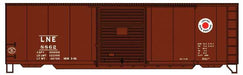 Accurail 3462 HO Scale 40' PS-1 Steel Boxcar Kit Lehigh & New England LNE 8862