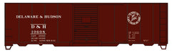 Accurail 3546 HO Scale AAR 40' Boxcar Kit Delaware & Hudson D&H 19608