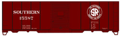 Accurail 3557 HO Scale AAR 40' Boxcar Kit Southern Railway 15587