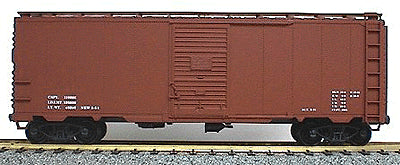 Accurail 3598 HO Scale AAR 40' Single Door Steel Boxcar Kit Data Only (Mineral Red)