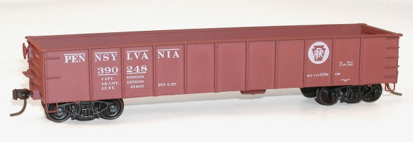 Accurail 37071 HO Scale 41' AAR Steel Gondola Kit Pennsylvania "Circle Keystone" PRR #'s Vary - NOS