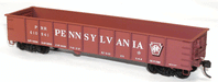 Accurail 3738 HO Scale 41' AAR Steel Gondola Kit Pennsylvania "Shadow Keystone" PRR #'s Vary - NOS