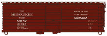 Accurail 3992 HO Scale 40' Rib Side Boxcar Kit Milwaukee Road MILW