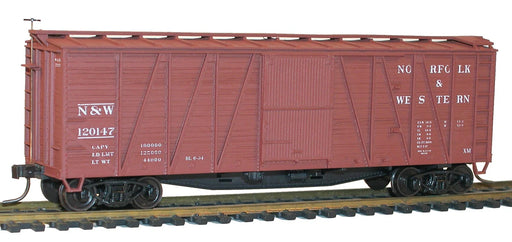 Accurail 41041 HO Scale 40' Outside Braced Boxcar Kit Norfolk & Western N&W 120147