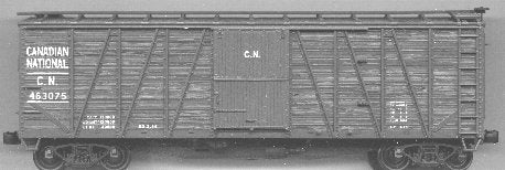 Accurail 4207 HO Scale 40' Outside Braced Boxcar Kit Canadian National CN - NOS