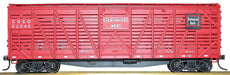 Accurail 4744 HO Scale 40' Wood Stock Car Kit Chicago, Burlington & Quincy CB&Q 52046