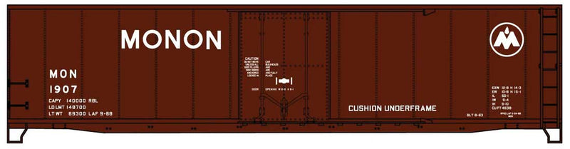Accurail 5139 HO Scale 50' AAR Riveted Plug Door Boxcar Monon CIL 1907