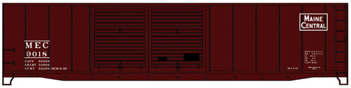 Accurail 5243 HO Scale 50' Double Door Boxcar Kit Maine Central ME 9018