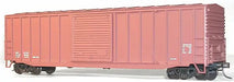Accurail 56991 HO Scale 50' AAR Exterior Post Boxcar Kit Data Only - Oxide