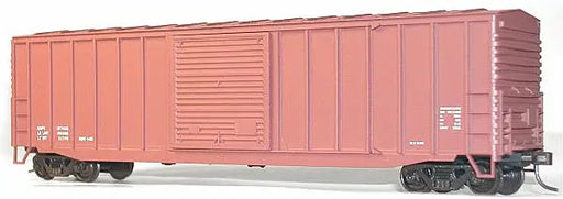 Accurail 56991 HO Scale 50' AAR Exterior Post Boxcar Kit Data Only - Oxide