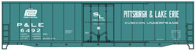 Accurail 5829 HO Scale 50' Insulated Welded Boxcar Pittsburgh & Lake Erie P&LE 6492