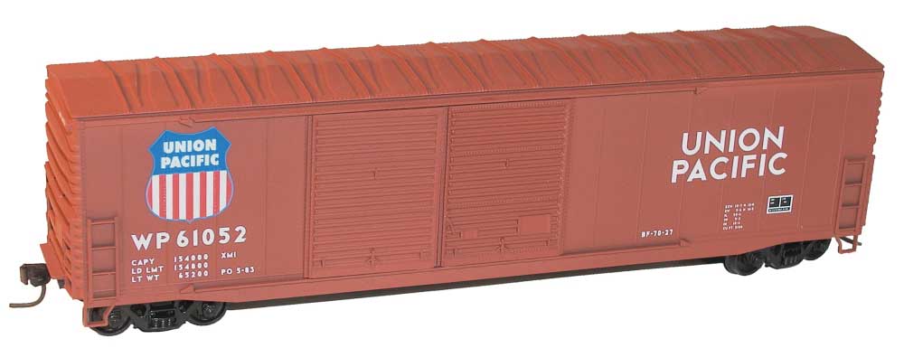Accurail 5916 HO Scale 50' Welded Boxcar Kit Union Pacific WP 61052