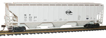 Accurail 6531 HO Scale 4750 Pullman Standard Covered Hopper Kit Missouri Pacific MP 722564 (Screaming Eagle Logo)