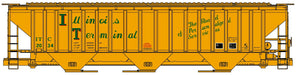 Accurail 6548 HO Scale PS 4750 Covered Hopper Kit Illinois Terminal ITC 2034