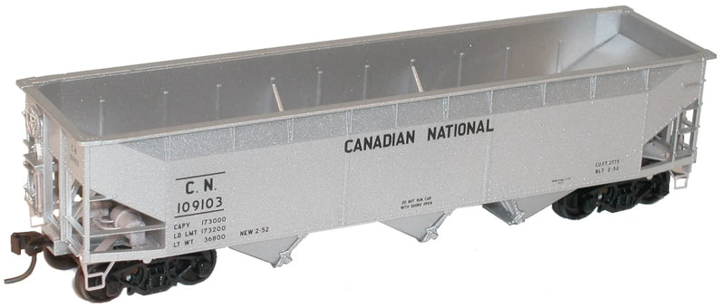 Accurail 7550 HO Scale 70 Ton 3 Bay Hopper Kit Canadian National CN 109103