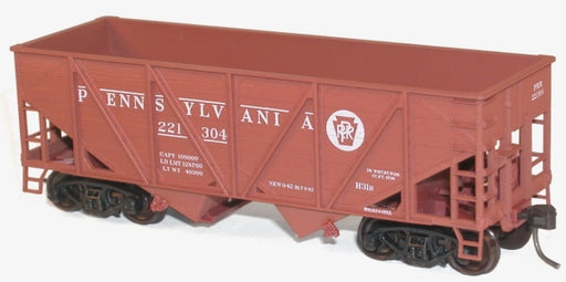 Accurail 8029 HO Scale Woodside Twin Hopper Kit Pennsylvania "H31B" PRR 3 Pack - NOS