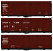 Accurail 8135 HO Scale Fowler 36' Boxcar Kit 3 Pack Canadian Roads