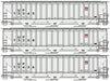 Accurail 8138 HO Scale PS 4750 Covered Hopper Kit 3 Pack Union Pacific UP