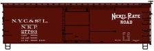 Accurail 81403 HO Scale 36' Double Sheath Boxcar Kit Nickel Plate Road NKP 27703