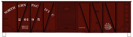 Accurail 81441 HO Scale 40' Single Sheath Boxcar Kit Northern Pacific NP 20195