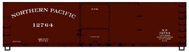 Accurail 81443 HO Scale 40' Double Sheath Boxcar Kit Northern Pacific NP 12764