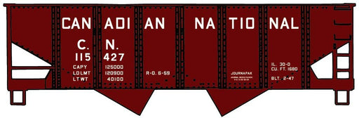 Accurail 81451 HO Scale USRA Twin Hopper Kit Canadian National CN
