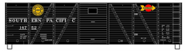 Accurail 81481 HO Scale 40' Single Sheath Boxcar Kit Southern Pacific SP #s Vary