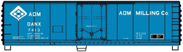 Accurail 81642 HO Scale 40' Reefer Kit Archer-Daniels-Midland DANX 7413 (Molecule Logo Scheme)