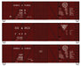 Accurail 8168 HO Scale 40' 6 Panel Boxcar Kit 3 Pack Georgia & Florida G&F