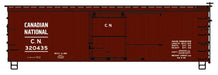 Accurail 81691 HO Scale 36' Double Sheath Boxcar Kit Canadian National CN