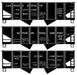 Accurail 8172 HO Scale USRA Twin Hopper Kit  3 Pack Steel Series