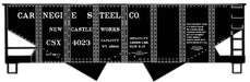 Accurail 81721 HO Scale USRA Twin Hopper Kit Carnegie Steel #4023