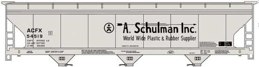 Accurail 81763 HO Scale ACF 3 Bay Covered Hopper Kit A. Schulman ACFX 54521